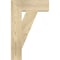 Ekena Millwork Traditional Block Rough Sawn Bracket, Douglas Fir, 4"W x 14"D x 22"H BKT04X14X22TRA05RDF - alternate 2